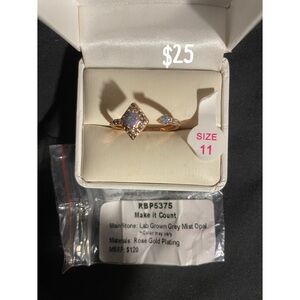 Make it Count Rose Gold Ring with Opal